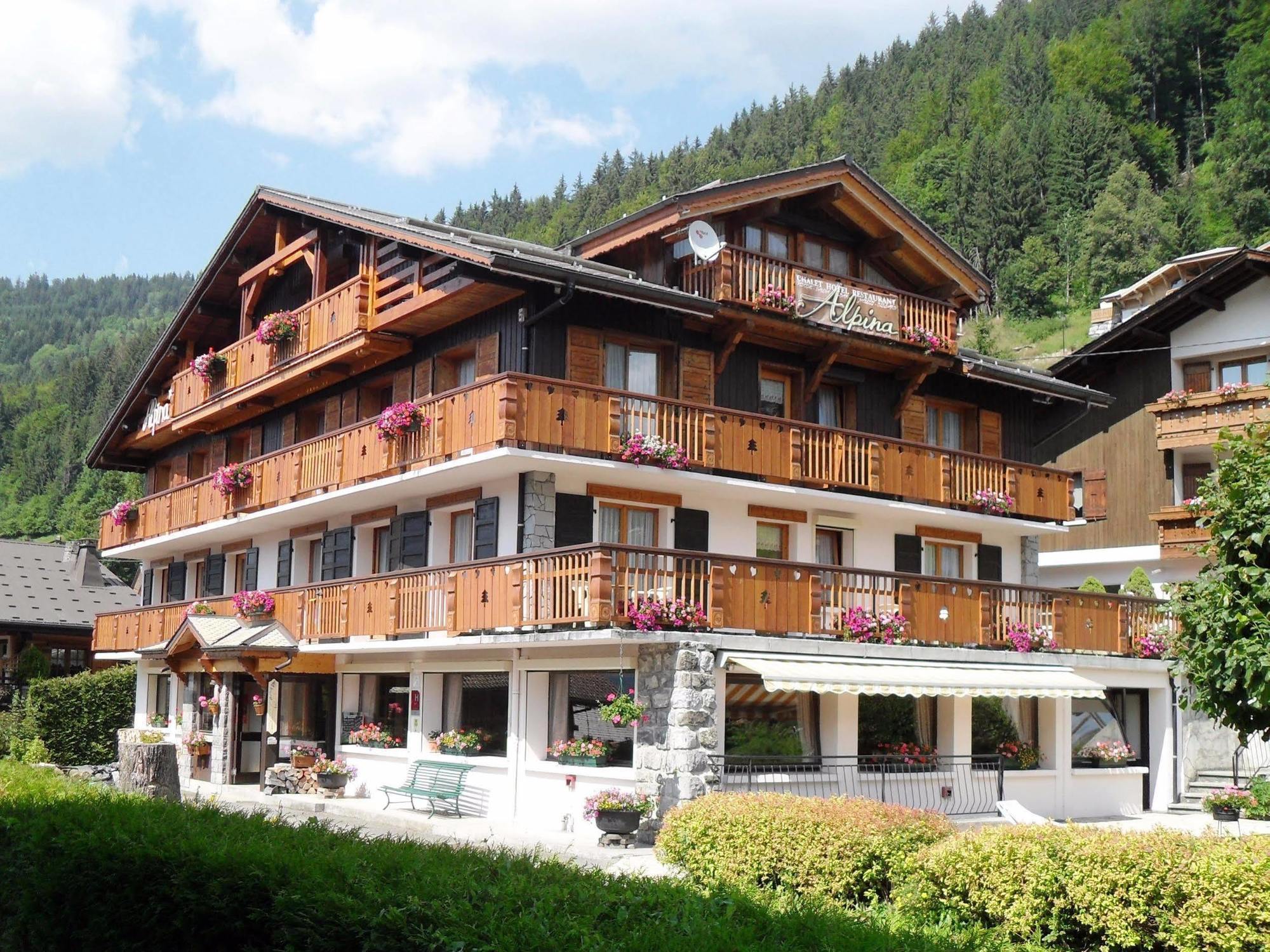Hotel Alpina Морзин Экстерьер фото